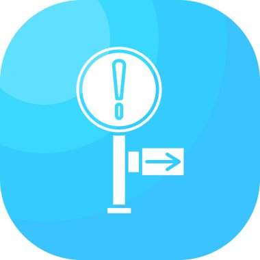 yön ikonu vektör illüstrasyonu