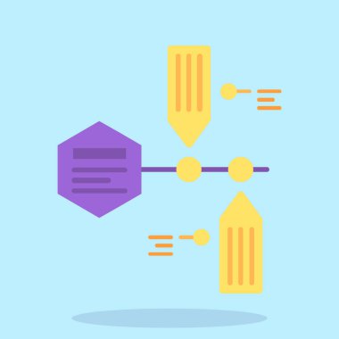 seo modern simgesinin vektör illüstrasyonu