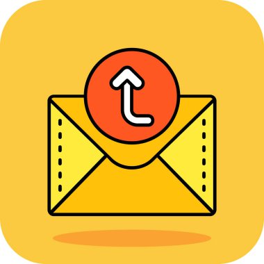 E- posta simgesi vektör illüstrasyonu