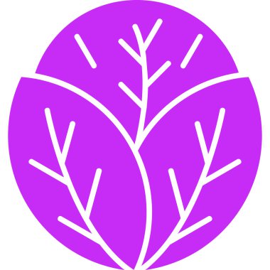 Bir ağacın vektör illüstrasyonu