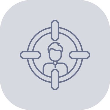 seo modern simgesinin vektör illüstrasyonu