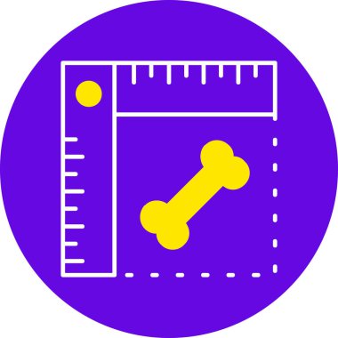 Cetvel simgesinin gösterimi