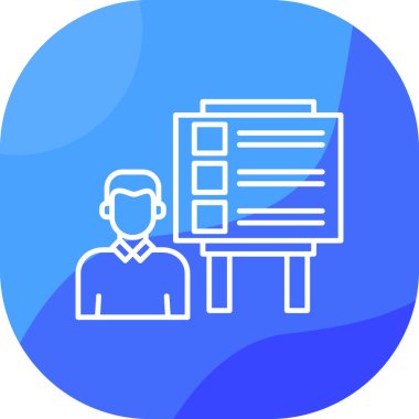 iş simgesi, vektör illüstrasyonu basit tasarım