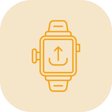 izle simge vektör illüstrasyonu