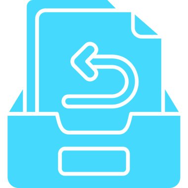 Dizin simgesinin vektör illüstrasyonu