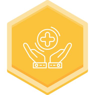 Bir çapraz simgenin vektör illüstrasyonu