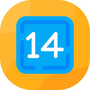 Moda biçimi izole edilmiş arkaplanda takvim simgesi