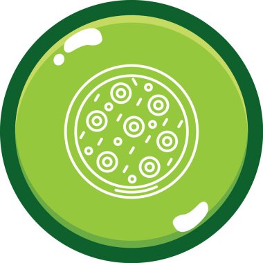 Gıda simgesinin vektör illüstrasyonu