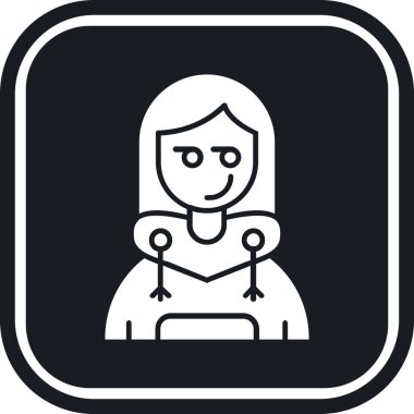 bebek ikonu vektör illüstrasyonu