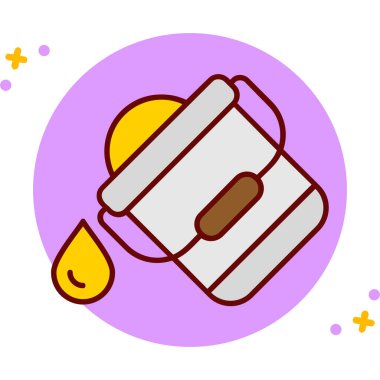 Vektör illüstrasyonu, basit simge