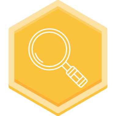 Arama simgesi vektör illüstrasyonu