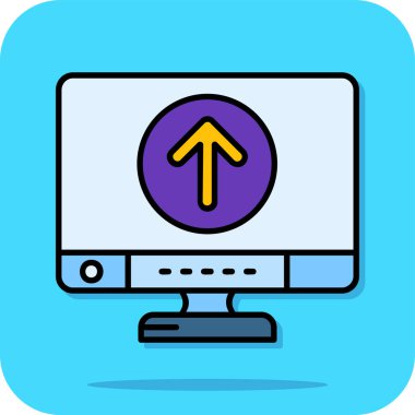 ok simgesi, vektör illüstrasyonu