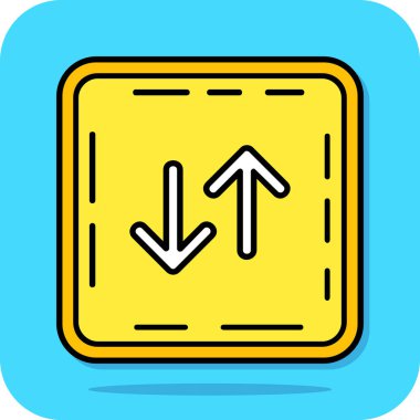 ok vektör simgesi tasarımı