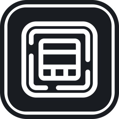 seo modern simgesinin vektör illüstrasyonu