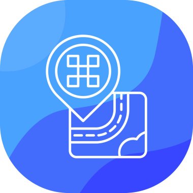 konum haritası simgesi