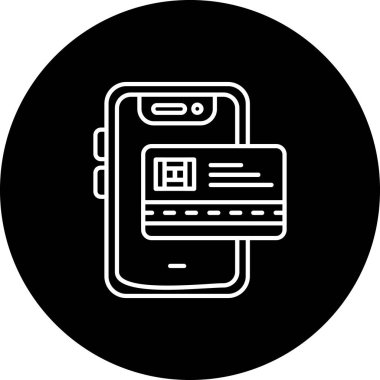 vektör akıllı telefon simgesi, vektör tasarımı