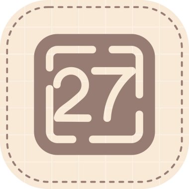 seo modern simgesinin vektör illüstrasyonu