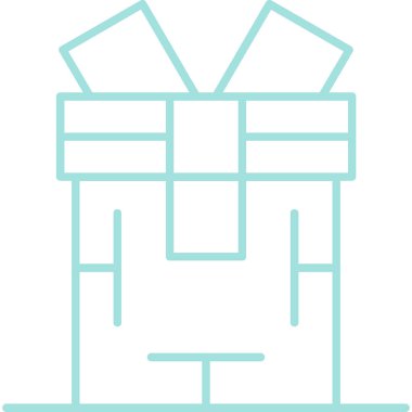 Bir çadır simgesinin vektör illüstrasyonu