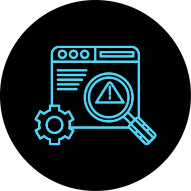 seo modern simgesinin vektör illüstrasyonu