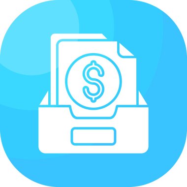 Beyaz arka planda izole edilmiş dolar işareti simgesi. para sembolü