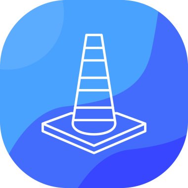 Koni. Web simgesi basit tasarım