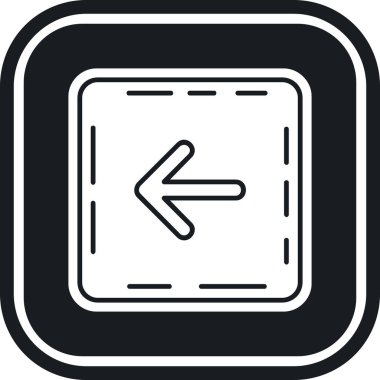 ok yönü ok yönü simgesi ana hat biçiminde