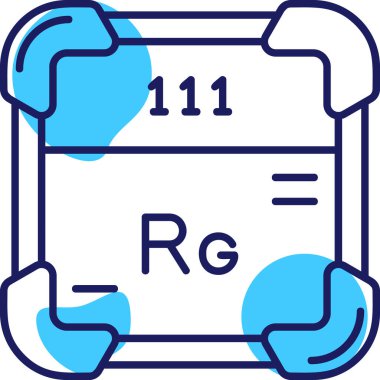 Ağırlık için b harfinin vektör çizimi