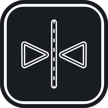 Simge işareti vektör illüstrasyonunu çevir