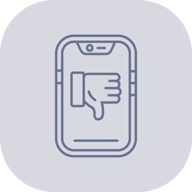 akıllı telefon simgesi vektör illüstrasyonu