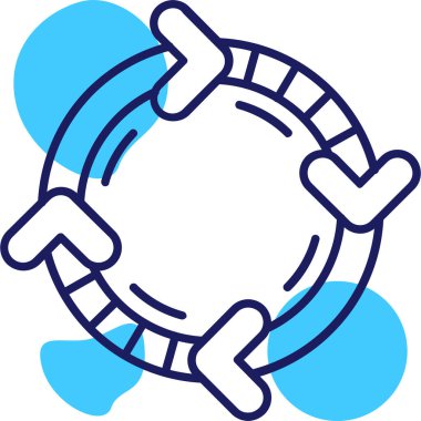 seo modern simgesinin vektör illüstrasyonu