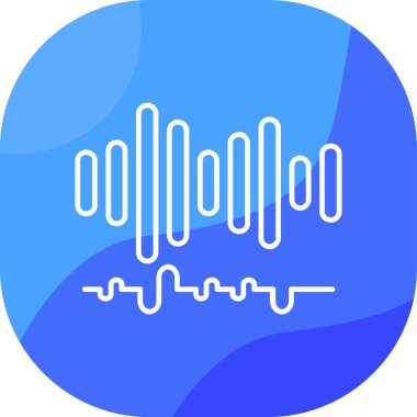 Vektör müzik simgesi illüstrasyonu