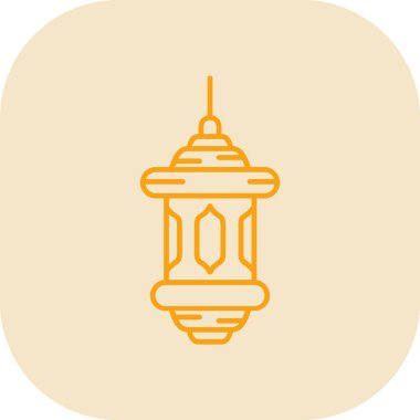 Ramazan Kareem simgesinin vektör çizimi. Güzel cami.