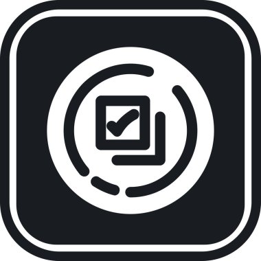 işaretleme vektör simgesini kontrol et