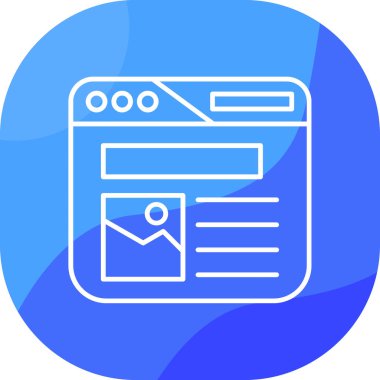 Web renk simgesi, vektör illüstrasyonu