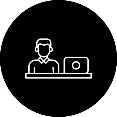 seo modern simgesinin vektör illüstrasyonu