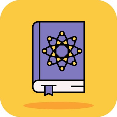 Kitap. Web simgesi basit illüstrasyon