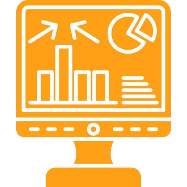 seo modern simgesinin vektör illüstrasyonu