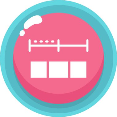 Modern b 'nin vektör illüstrasyonu eksik simgesi