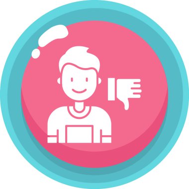 soru işareti simgesi, vektör illüstrasyonu