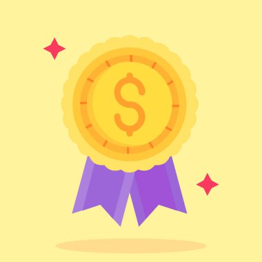 Ödül vektör simgesi