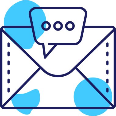 Zarf. Web simgesi basit illüstrasyon