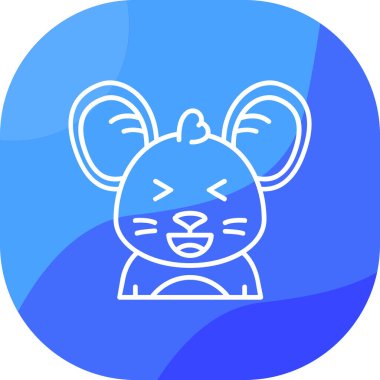 Fare. Web simgesi basit illüstrasyon