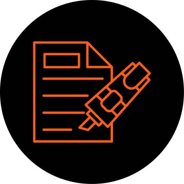 Kişisel ve ticari kullanımın illüstrasyon vektör simgesi