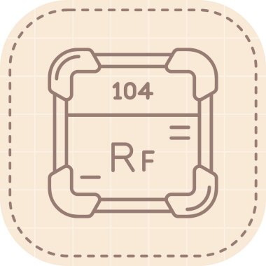 Modern b 'nin vektör çizimi mikroskop simgesinden yoksun