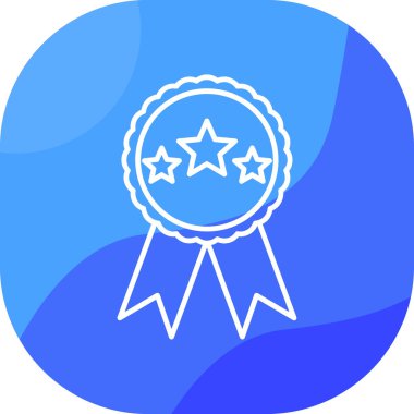 Ödül. Web simgesi basit illüstrasyon