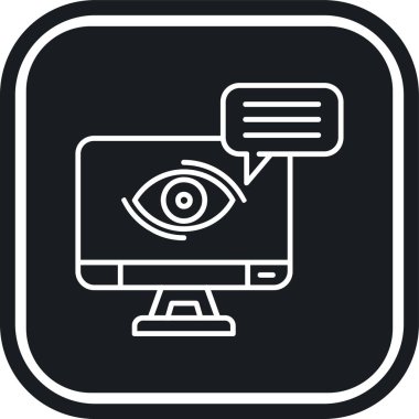 seo modern simgesinin vektör illüstrasyonu