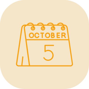 Takvim simgesinin vektör illüstrasyonu