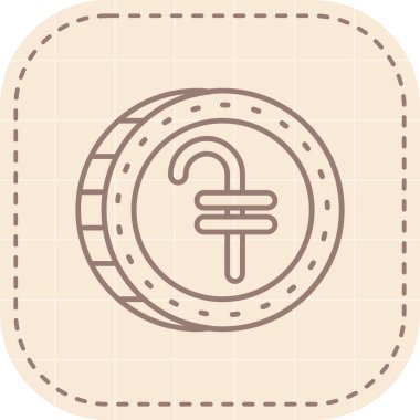 Modern bir simgenin vektör illüstrasyonu