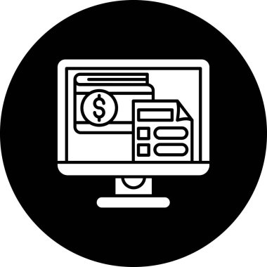 Ağ simgesi. vektör illüstrasyonu