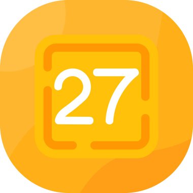 Takvim simgesi vektör illüstrasyonu